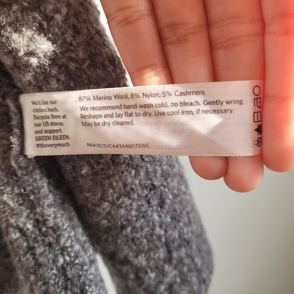 Eileen Fisher Merino Wool Cardigan - Picture 5 of 8